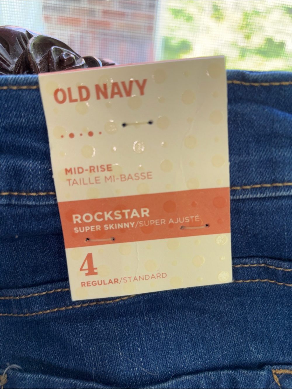 Old Navy Rockstar Super Skinny Jeans - Dark Blue